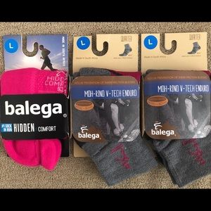 NWT Balega Socks 3 pair Size Large